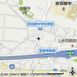 神奈川県茅ヶ崎市赤羽根2368周辺の地図