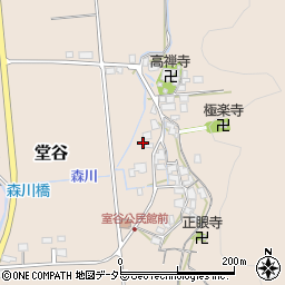 滋賀県米原市堂谷220周辺の地図