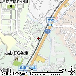 神奈川県横浜市金沢区谷津町174-4周辺の地図