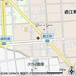 岐阜県大垣市直江町215周辺の地図