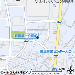 神奈川県茅ヶ崎市萩園3842周辺の地図