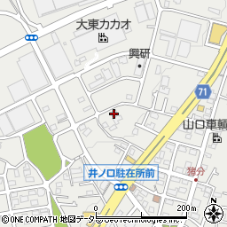 神奈川県足柄上郡中井町井ノ口2443-11周辺の地図