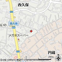 神奈川県茅ヶ崎市西久保818周辺の地図