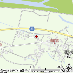 滋賀県高島市安曇川町南古賀356周辺の地図