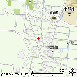 岐阜県羽島市小熊町西小熊1853周辺の地図