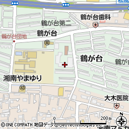 神奈川県茅ヶ崎市鶴が台10-2周辺の地図