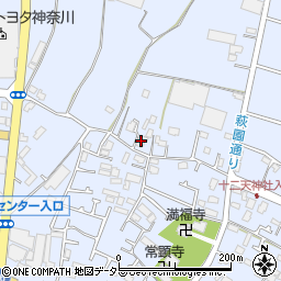 神奈川県茅ヶ崎市萩園510周辺の地図