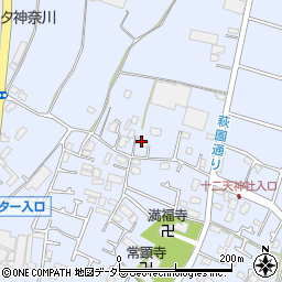 神奈川県茅ヶ崎市萩園509周辺の地図