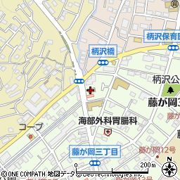 藤沢藤ヶ岡郵便局 ＡＴＭ周辺の地図