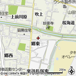愛知県犬山市羽黒桜海道47-7周辺の地図