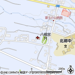 用沢公民館周辺の地図