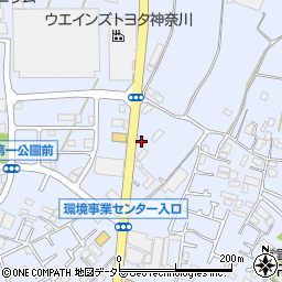 神奈川県茅ヶ崎市萩園675周辺の地図