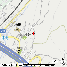 神奈川県足柄上郡松田町神山597周辺の地図