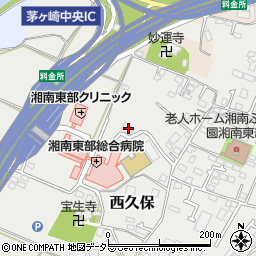神奈川県茅ヶ崎市西久保505周辺の地図