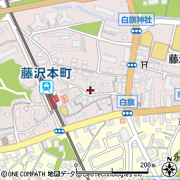 タイムズ藤沢本町駅前駐車場周辺の地図