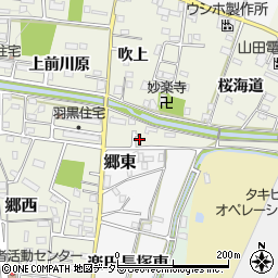 愛知県犬山市羽黒桜海道47-12周辺の地図