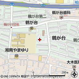 神奈川県茅ヶ崎市鶴が台10周辺の地図