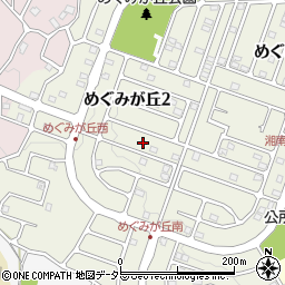神奈川県平塚市めぐみが丘2丁目15周辺の地図