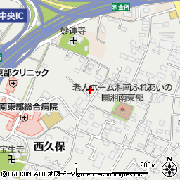 神奈川県茅ヶ崎市西久保470周辺の地図