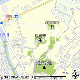 波岡寺周辺の地図