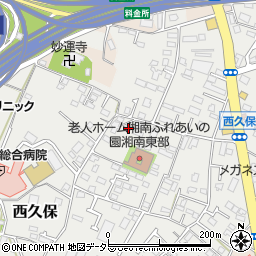 神奈川県茅ヶ崎市西久保738周辺の地図