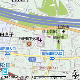 松田町生涯学習センター周辺の地図
