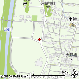 岐阜県羽島市小熊町西小熊3237周辺の地図