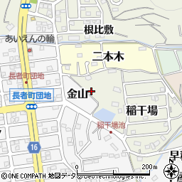 愛知県犬山市稲干場1周辺の地図