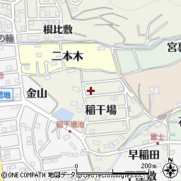 愛知県犬山市稲干場17-48周辺の地図