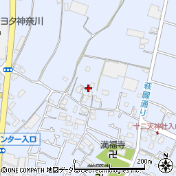 神奈川県茅ヶ崎市萩園511周辺の地図
