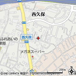 神奈川県茅ヶ崎市西久保845周辺の地図