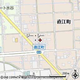 岐阜県大垣市直江町185周辺の地図