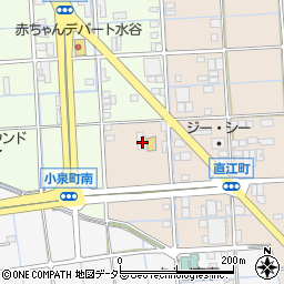 岐阜県大垣市直江町202周辺の地図