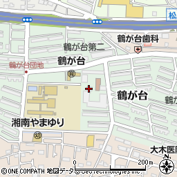 神奈川県茅ヶ崎市鶴が台10-4周辺の地図