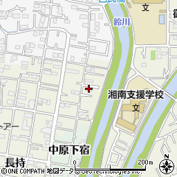 神奈川県平塚市長持487周辺の地図