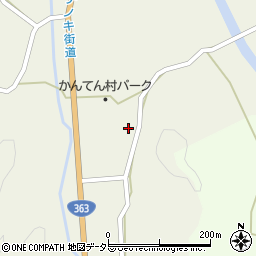 岐阜県恵那市山岡町上手向2528周辺の地図