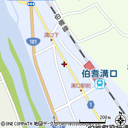 鳥取県西伯郡伯耆町溝口211周辺の地図