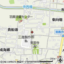 愛知県犬山市羽黒西向畑24周辺の地図