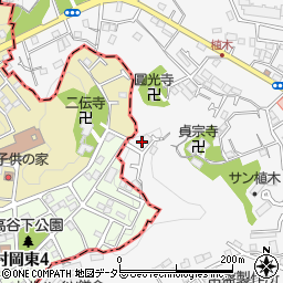 神奈川県鎌倉市植木663-14周辺の地図