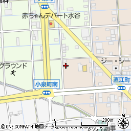 岐阜県大垣市直江町205周辺の地図