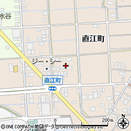 岐阜県大垣市直江町183周辺の地図