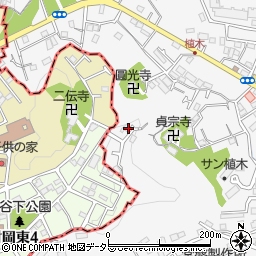 神奈川県鎌倉市植木663-12周辺の地図