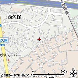 神奈川県茅ヶ崎市西久保856周辺の地図