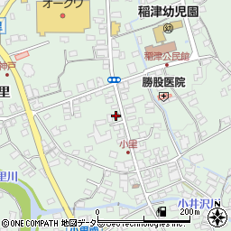 瑞浪稲津郵便局周辺の地図