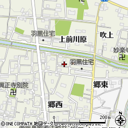 愛知県犬山市羽黒上前川原18-3周辺の地図