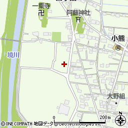 岐阜県羽島市小熊町西小熊3235-1周辺の地図