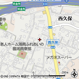 神奈川県茅ヶ崎市西久保1541-1周辺の地図