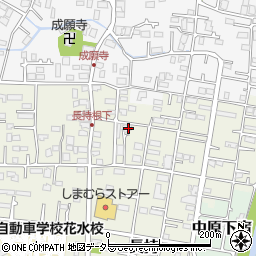 神奈川県平塚市長持442周辺の地図