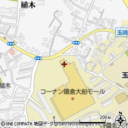くら寿司鎌倉店周辺の地図