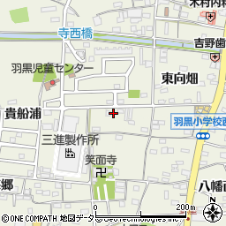 愛知県犬山市羽黒西向畑28周辺の地図